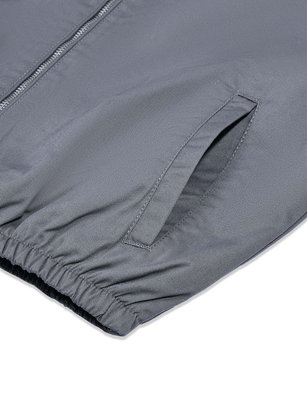 Plain Zip-Up Chore Jacket